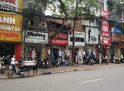 Bản đồ ngành hàng trên đường phố thực của Hà Nội