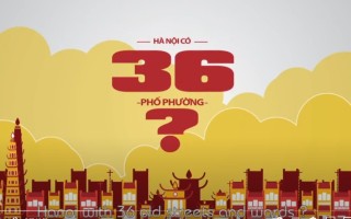 Hà Nội có 36 Phố phường - Motion Graphic