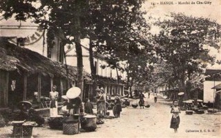 Mạng lưới chợ Hà Nội xưa và nay