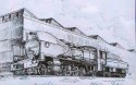 Ký họa nhà máy xe lửa Gia Lâm