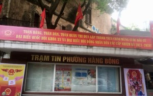 Trạm tin phường quận Hoàn Kiếm