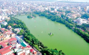 Đồ án quy hoạch cảnh quan kiến trúc xung quanh hồ Hoàn Kiếm đã được xây dựng chưa?