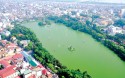 Đồ án quy hoạch cảnh quan kiến trúc xung quanh hồ Hoàn Kiếm đã được xây dựng chưa?