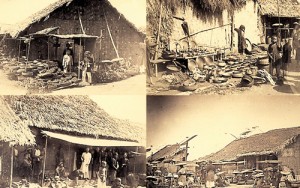 Chợ cuối TK 19 ở Hà Nội