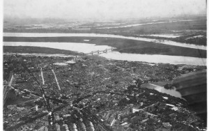 Nhìn từ trên cao  Hà Nội năm 1930