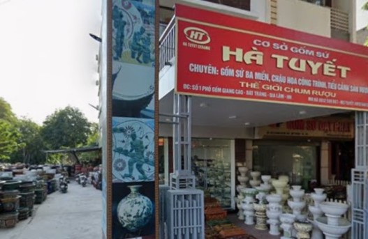 Gốm sứ Hà Tuyết - số 1 đường Giang Cao được đánh giá thế nào