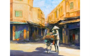 Nguyễn Mai Long thổi hồn vào những tác phẩm Phố Tạ Hiện